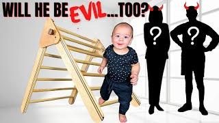 How To Build A Pikler Triangle & Not Be EVIL!