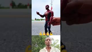  newSpiderman#funny and captain#962 America with#222 3 headed#yt #marvel#spiderman#shorts