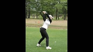 Make the distance with a big swing arc.