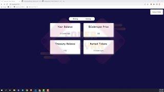 how to make a staking dapp for Any Token any Network