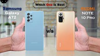 Samsung Galaxy A72 vs Redmi Note 10 Pro