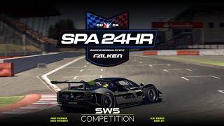 SPA24H race with SWS Competiton | Nesterowicz Racing | Live Stream