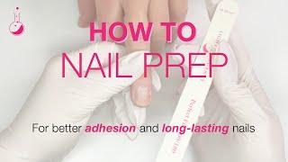 Natural Nail Prep for Long Lasting Builder Gel Nails with Light Elegance Nail Products