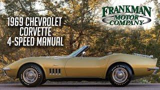 1969 Chevrolet Corvette Convertible! Top Flight Winner! Frankman Motor Co - Walk Around/ Driving