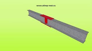 Равнопрочный стык при сварке двутавра. Как правильно стыковать двутавр с металлическими накладками.