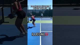 PICKLEBALL RULES: THE KITCHEN! #pickleball #pickleballtips #enhancepickleball