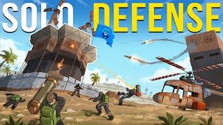 SOLO RAID DEFENSE against our BIGGEST RIVALS - Rust