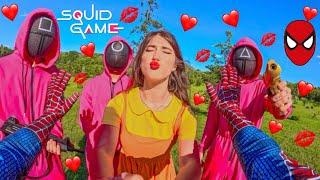 SQUID GAME 3 PART INITIAL CRAZY GIRL WILL NOT LEAVE SPIDER-MAN ALONE (Love Parkour POV) @jumphistory