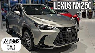 2023 LEXUS NX250 in ATOMIC SILVER, BEST SUV FOR 52,000$ CAD???