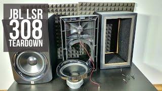 Look inside JBL LSR308 Studio monitors - Disassembly