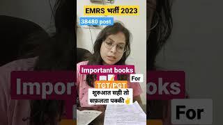 emrs vacancy 2023/Important Books for Tgt Pgt Teachers #books #emrspgt #emrsrecruitmentnotification