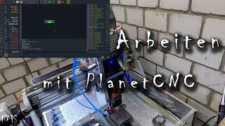 Arbeiten mit PlanetCNC