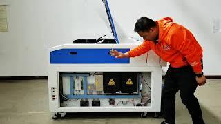 Explain configuration2: High power laser cutter 600W CNC 1610 co2 non-metal laser cutting machine