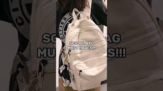 School Bag Must Haves!!! #schoolbag #musthaves #aesthetic #viralshorts #shortsvideo #shorts