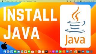 How to Install Java on Mac | Install Java JDK on macOS (2024)