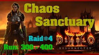 In search of Tyrael's Might. Raid on the Chaos Sanctuary. Run: 300-400