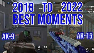 Warface Moments from 2018 to 2022