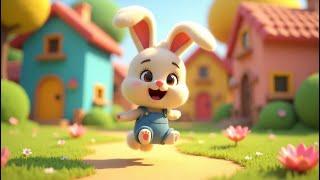Ring Around the Rosie Baby Animals Rhyme Song | Popular Nursery Rhyme & Lyrics for Kids |