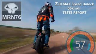 Ninebot Z10 - Z10 MAX SPEED UNLOCK TO 56km/h TESTS