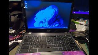 Windows 11 on an Acer Chromebook C720/C740