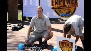Zip Line fun with Empower Adventures