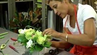 Florists New York - Katrina Parris Designing Floral Arrangements for Flower Delivery in New York