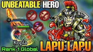 Lapu Lapu The Unbeatable Hero - Top 1 Global Lapu Lapu Ķopla - Mobile Legends