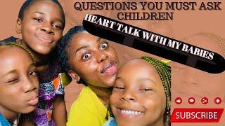 QUESTIONS YOU MUST ASK YOUR CHILDREN/ HOW DO YOUR BABIES SEE YOU?/COOL AUNTIE OR NAY?
