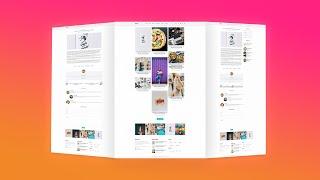Complete Responsive Blog Website With HTML/CSS - For Beginners