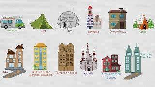 Different Types of Houses | List of House Types in English