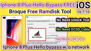 How to Bypass Iphone 8 plus Hello Screen Free| How to change iphone 8 + SN | Broque Ramdisk 2024