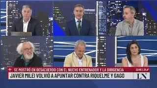 Javier Milei volvió a apuntar contra Riquelme y Gago: mostró su desacuerdo con la dirigencia