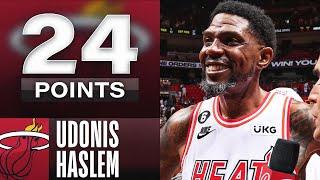 Udonis Haslem Leads Heat To Victory In His Final Regular Season Game! | April 9, 2023