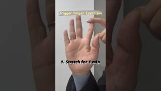 Easy & Effective Trigger finger Exercises #physiotherapy #healthcare #fingerexercises #arthritis