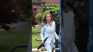 Karen Read arrives at Norfolk Superior Court