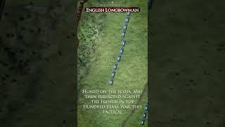 English Longbowman Tactic #shorts #fyp #tactical #documentary #military #war #medieval #history