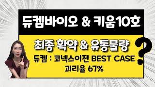 [공모주] 듀켐바이오, 괴리율이 높아 기준가는 공모가가 된 BEST 케이스! / 과거 코넥스 이전 사례는? / 키움10호스팩과 동시 상장