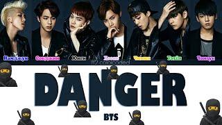 BTS (방탄소년단) - DANGER (ColorCoded Lyrics|ПЕРЕВОД НА РУССКИЙ|КИРИЛЛИЗАЦИЯ) FF2COLORCODED