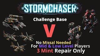 War Commander | OP: Stormchaser Challenge Base V (55) Easy Way | 14 Jun 2020