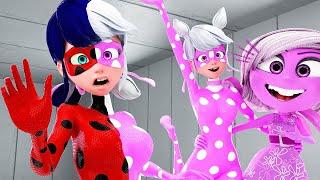 Miraculous The Ladybug - Love Transformation!( Inside Out 2 Animation!)