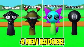 (UPDATE!) How to get ALL 4 NEW BADGES in SPRUNKI RP 3D! NEW UPDATE!! (ROBLOX)