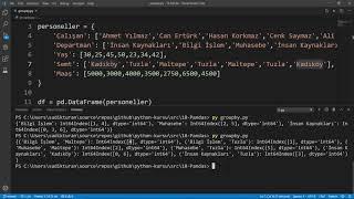 Python - Pandas DataFrame Groupby Kullanımı