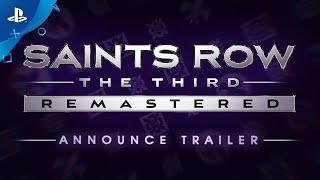 Saints Row The Third Remastered - Announce Trailer | PS4