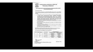 Allahabad University Main Campus CUET UG New Cutoff Update | ECC CUET UG New Cutoff Update | जान लें