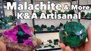 Malachite & More from the Congo w/ K&A Artisanal