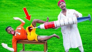 Funniest Fun Comedy Video 2025 Amazing Injection Wala Latest Trending Comedy Video 2025Doctor Ep-439