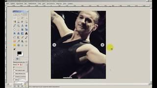 ретушь в Gimp 2.8.16