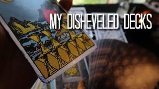 #MyDisheveledDecks VR to Anna Astral Lady Tarot // Decks That Have Been THROUGH IT