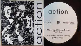 LP "Action" (Germany) - "Action" (1972) - Rock Progressivo Alemão