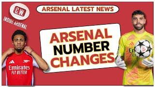 Arsenal latest news: 2025/26 squad number changes | Havertz's return | Rice and Trossard boost